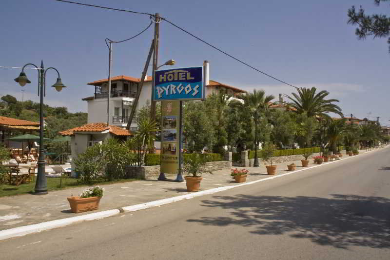 Pyrgos Hotel Ouranoupoli Buitenkant foto